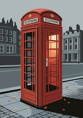 Red Telephone Booth in London
