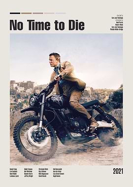 No Time to Die Movie Poster
