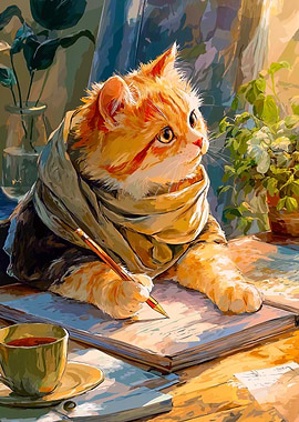 The Writer Cat