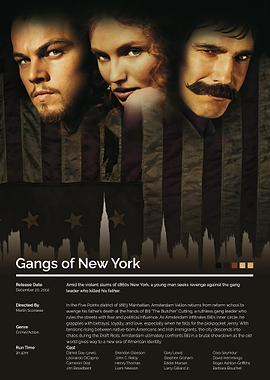Gangs of New York Movie Poster