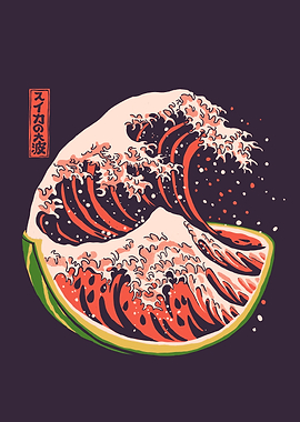 Great Wave of Watermelon