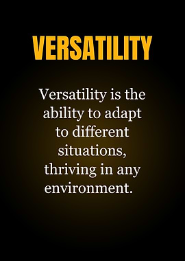 Versatility Definition Quote
