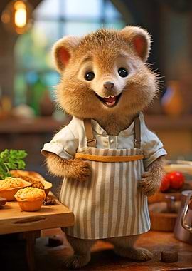 Cute Quokka Baker