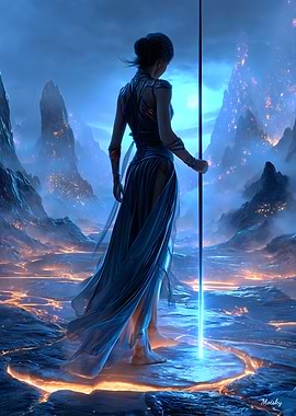 Volcanic Oracle – She Who Guards the Rift of Fire