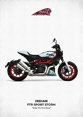 Indian FTR Sport Storm Motorcycle