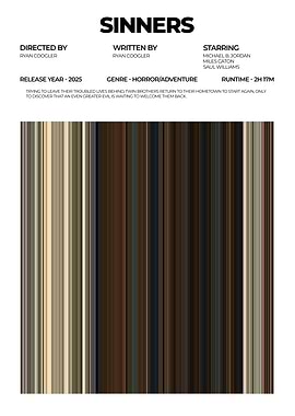 Sinners Movie Poster