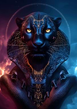Cyberpunk Panther Cobra Fusion