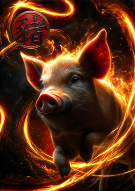 Chinese Zodiac, Year of the Pig