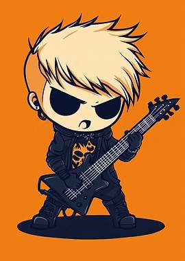 Chibi Metalcore Guitarist