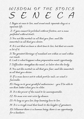 15 Seneca Quotes Stoicism