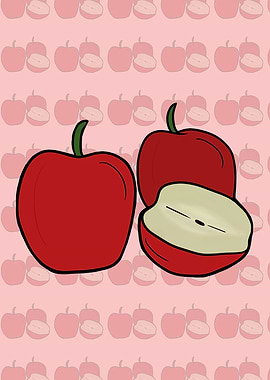 Red Apples Pattern
