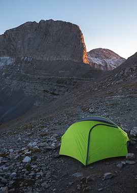Camping on Mt. Olympus