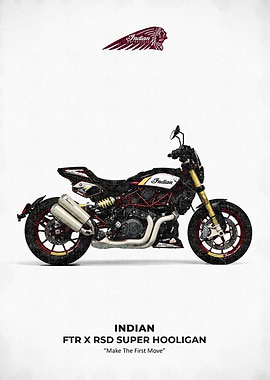 Indian FTR X RSD Super Hooligan