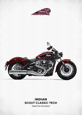 Indian Scout Classic Tech Motorcycle