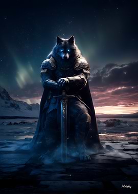 Frostborne Oath – The Wolf Sentinel of the Northern Veil