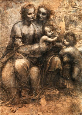 Leonardo da Vinci: The Virgin and Child