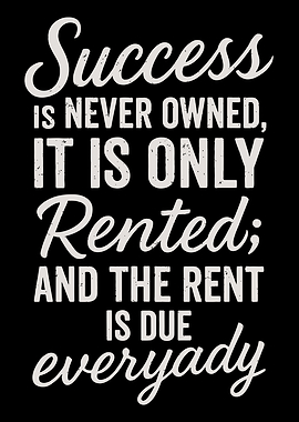 Success I Never Owned