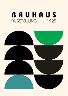 Bauhaus Ausstellung 1923 Poster