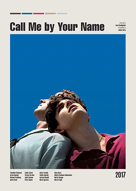 Call Me by Your Name Movie Poster