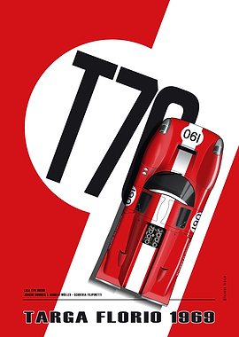 Targa Florio 1969 Racing Poster