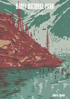 Banff National Park Moraine Lake