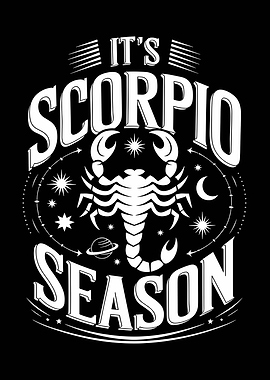 It's Scorpio Season