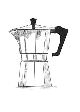 Moka Pot Sketch