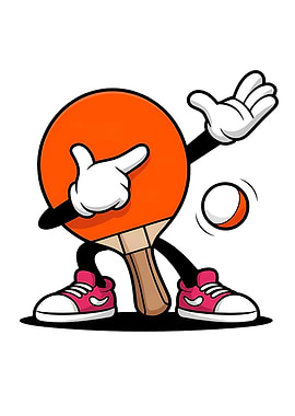 Dabbing Table Tennis Bat