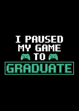 Funny Gamer Graduation