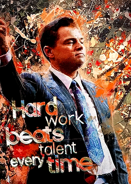 Hard Work Beats Talent Artwork
