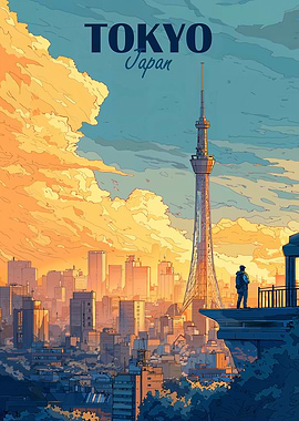 Tokyo Japan Cityscape