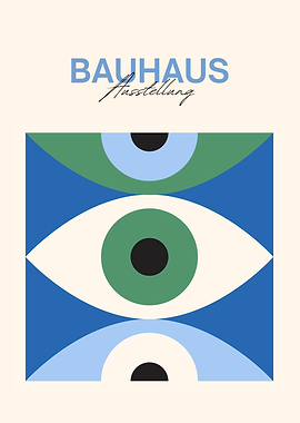 Bauhaus Ausstellung Abstract Eye Art