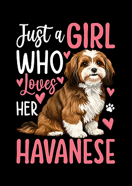 Just a Girl Who Loves Havanese