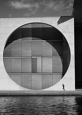 Modern Geometry in Berlin Black and White