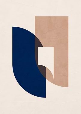 Abstract Geometric Shapes Art