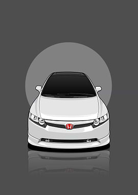 Art Honda Civic Si