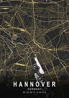 Hannover Silver City Map