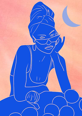 Late Night Thoughts Under the Moon