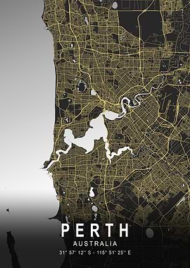 Perth Silver City Map