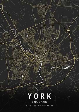 York Silver City Map