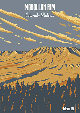 Mogollon Rim Colorado Plateau