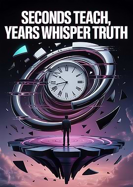 Time and Truth Abstract Art