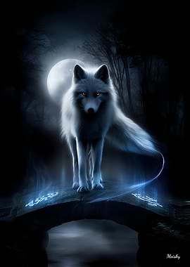 Moonveil Fox – Spirit Guide of the Hidden Bridge