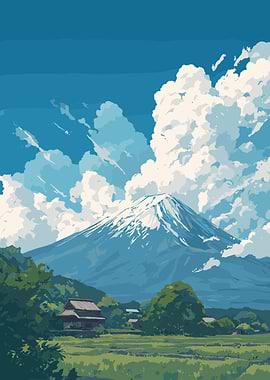 Mount Fuji Landscape