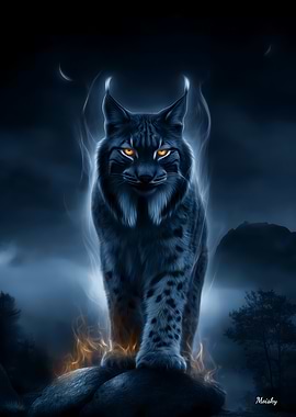 Ember Lynx – Silent Flame of the Shadow Realm