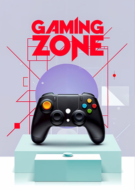 Gaming Zone Controller on Display