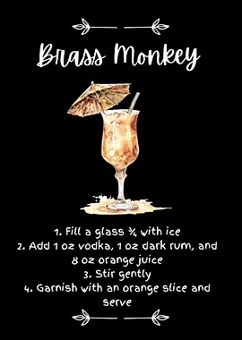 Brass Monkey Cocktail Full Recipe