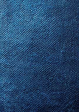 Blue Textured Fabric Close-Up