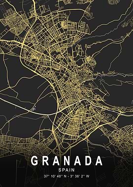 Granada Silver City Map