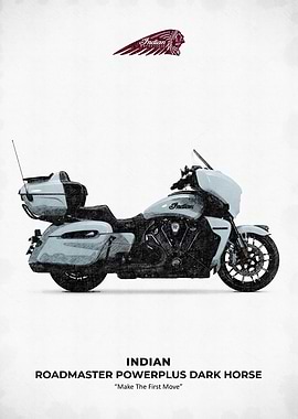 Indian Roadmaster Powerplus Dark Horse